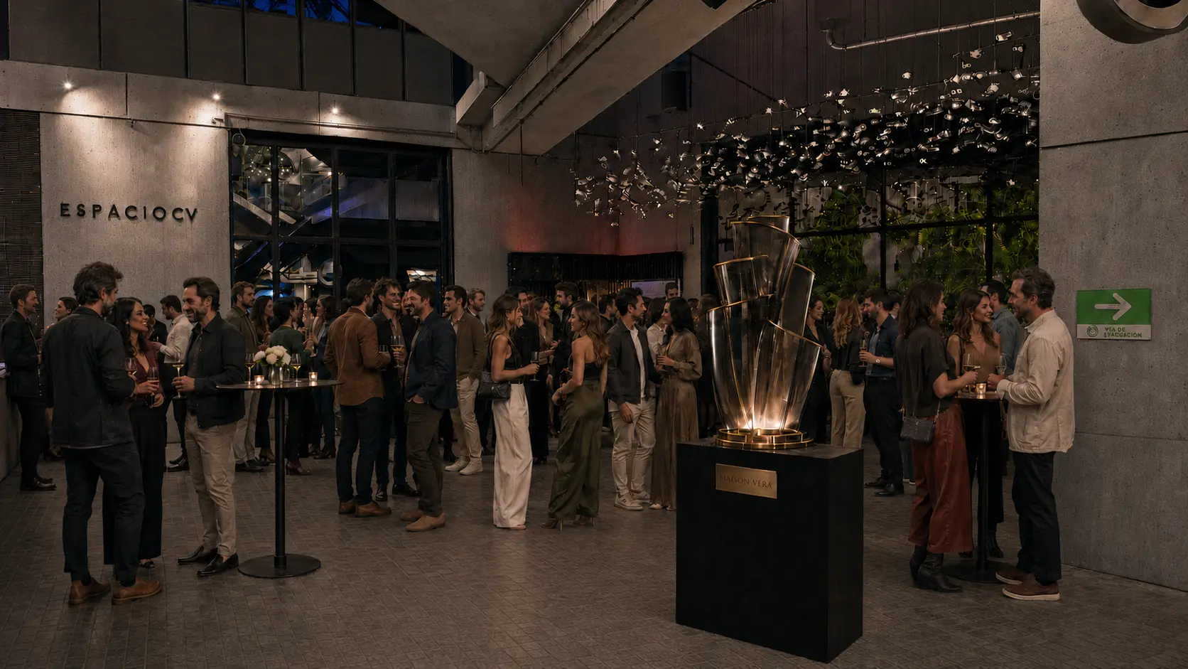 Evento referencial en Espacio CV